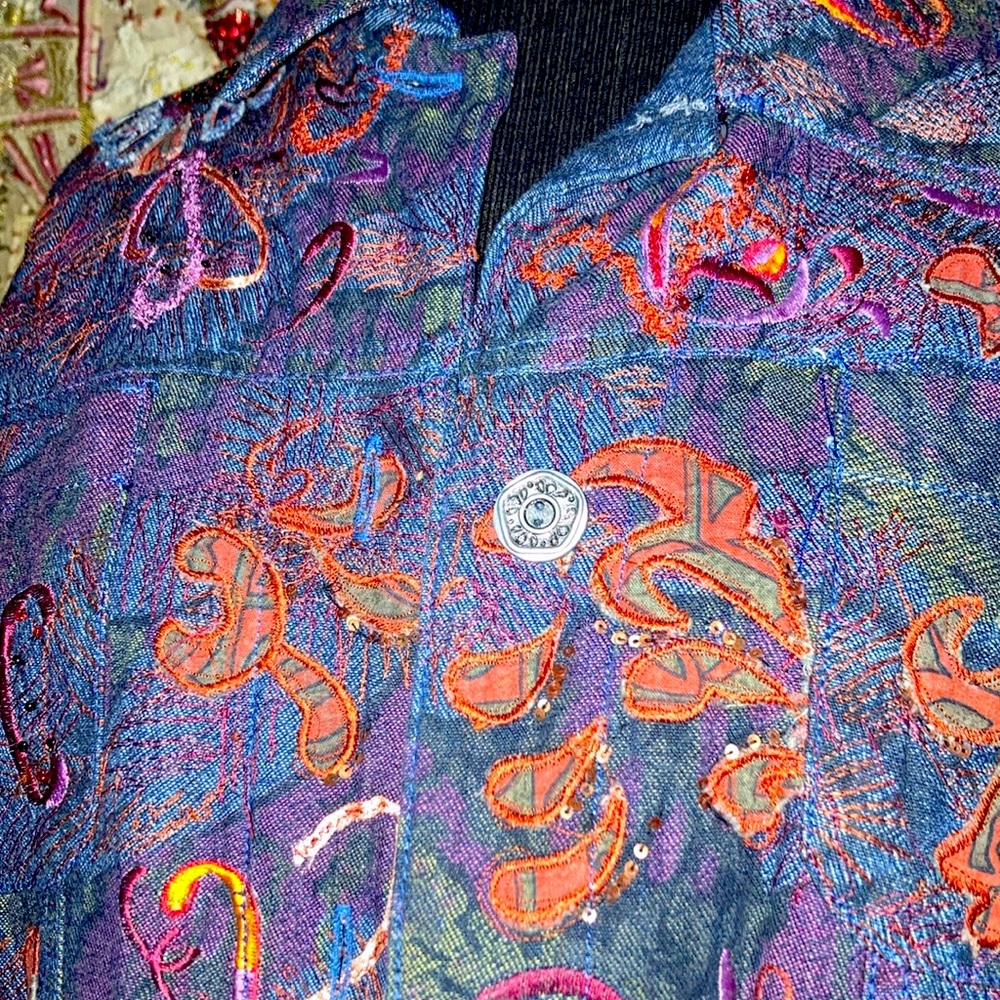 100% Cotton Shell 100% Polyester Lining With Colo… - image 2